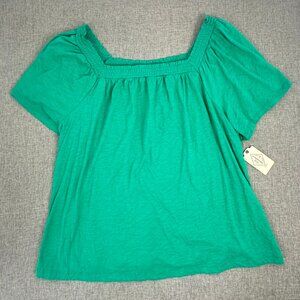 St. John's Bay Green Women's Top